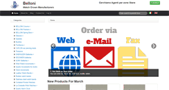 Desktop Screenshot of bellonisrl.com